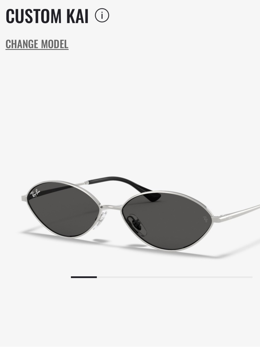 ray-ban • custom kai sunglasses